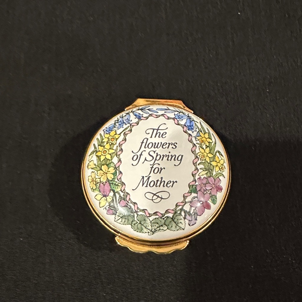 Halcyon Days enamel box